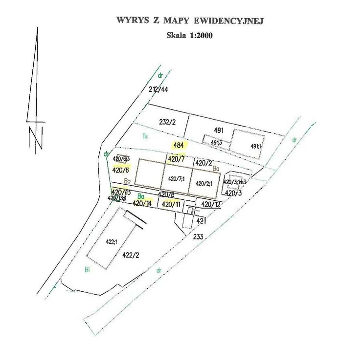 Działka inwestycyjna – WZ na zabudowę wielorodzinną ~5 800 m² PUM