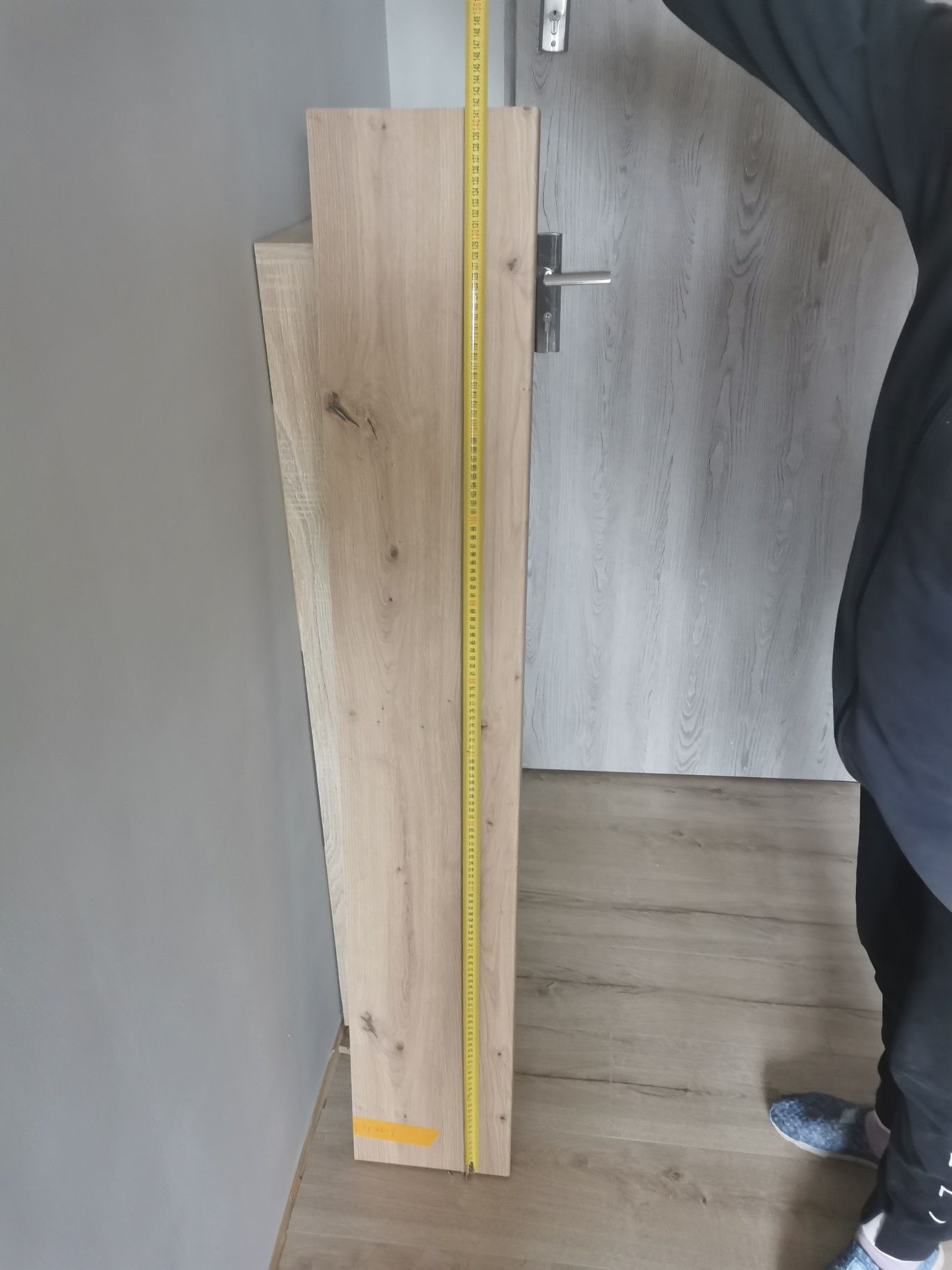 Parapet podokiennik wewnętrzny z płyty 3,8 meblowej blatu artisan gr