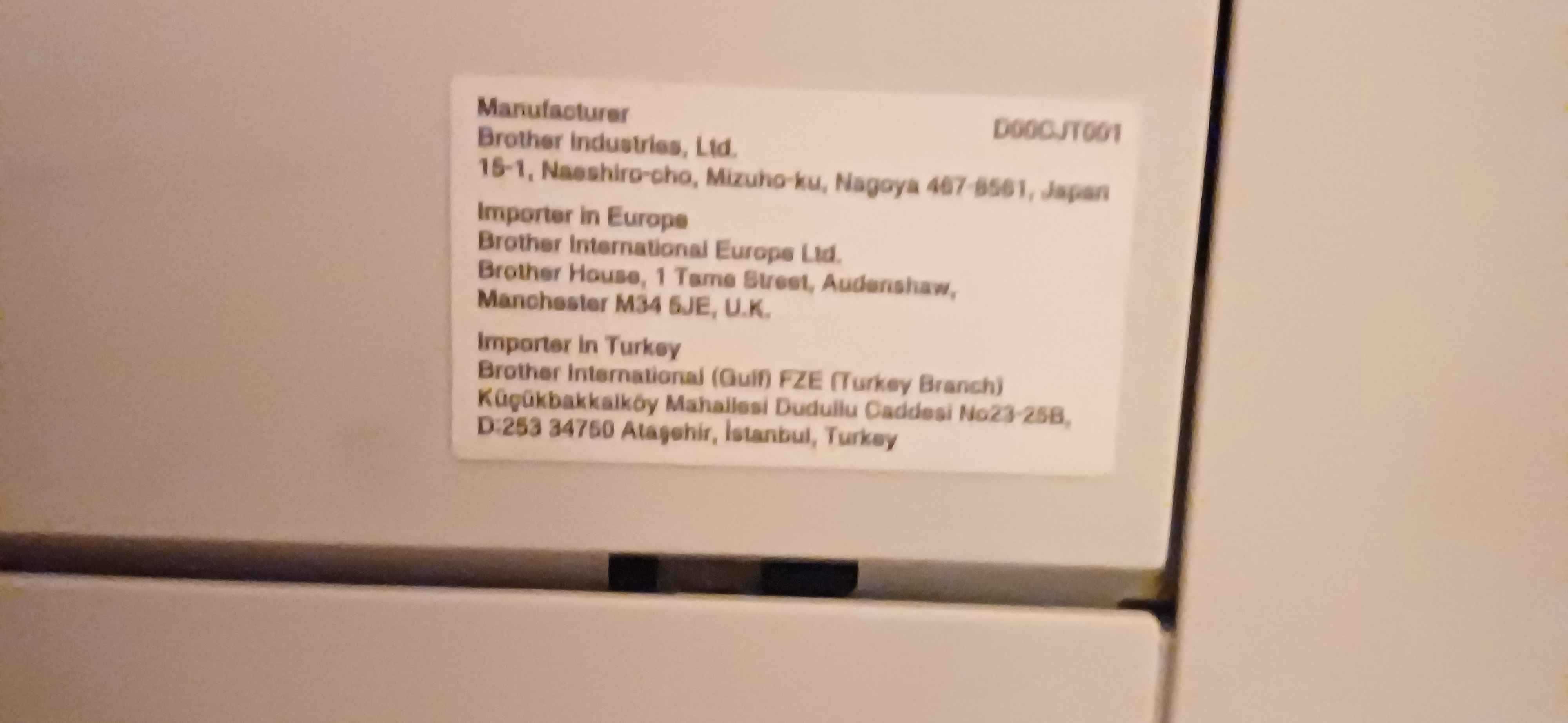 Drukarka Brother DCP-L3510CDW Kolor WiFi Duplex+4 zamienniki cartridge