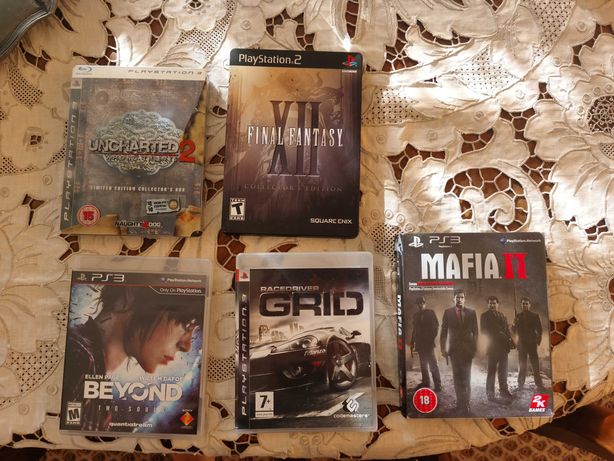 Mafia 2 Collectors Edition, GRID Final Fantasy Playstation ec...