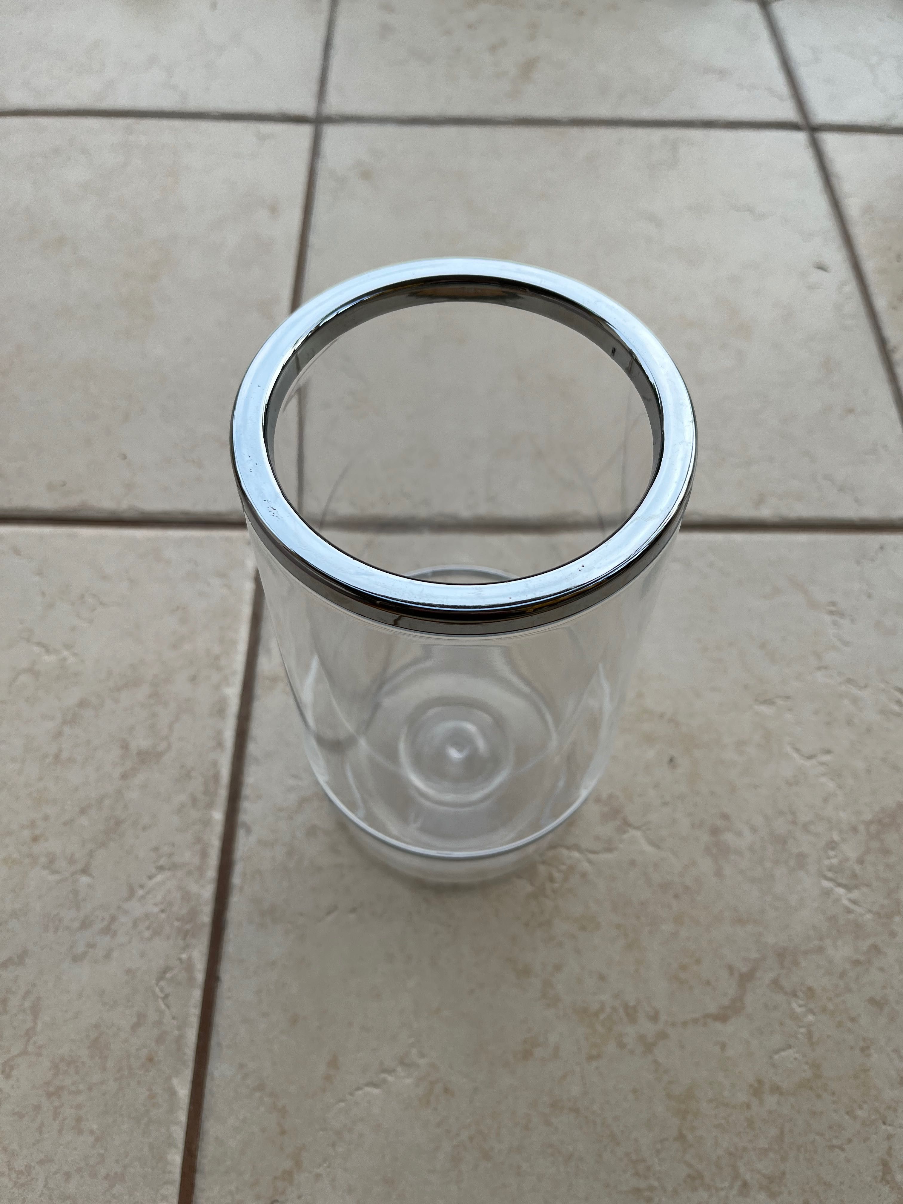 Cooler do wina akrylowy schładzacz transparentny