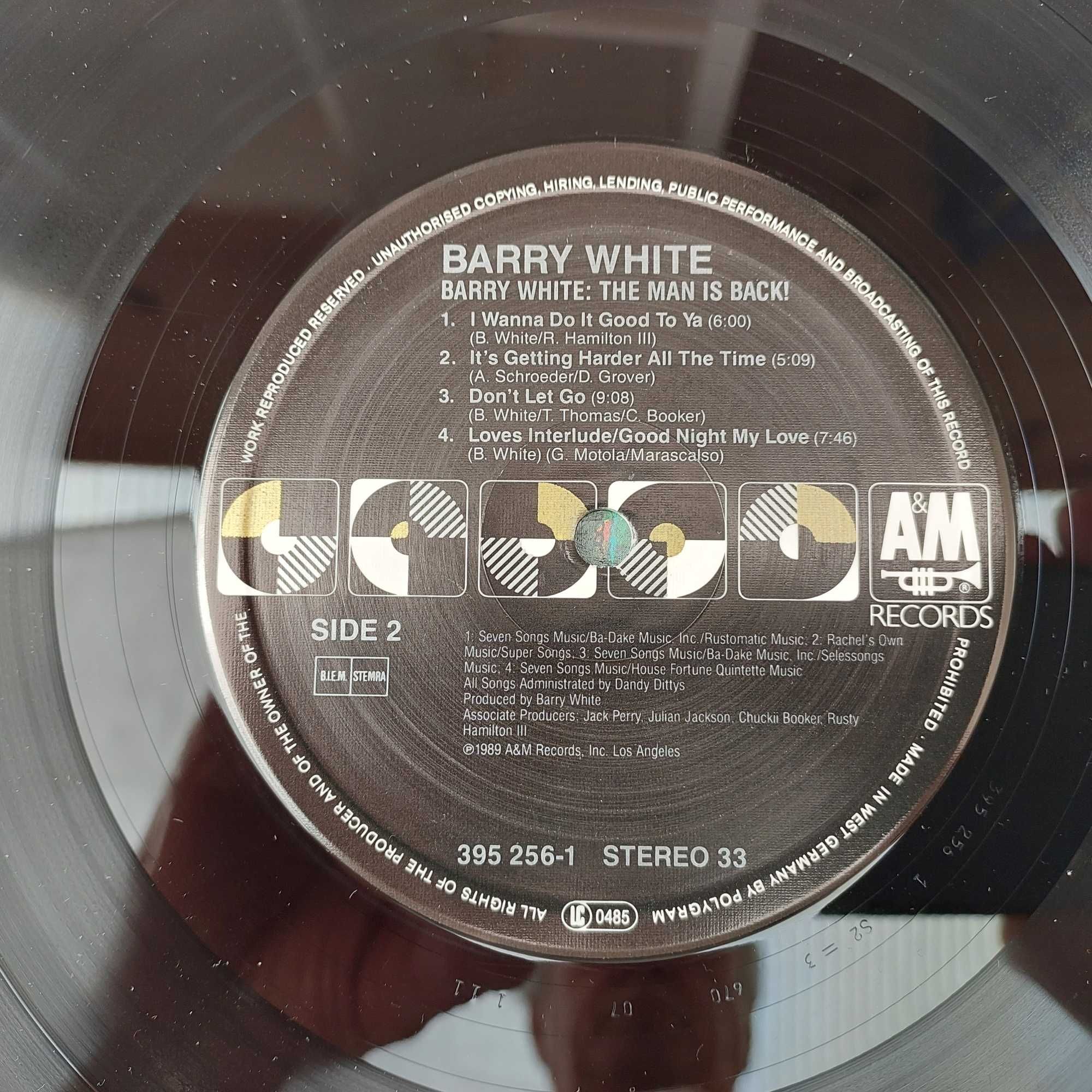 Płyta winylowa Barry White The Man is Back