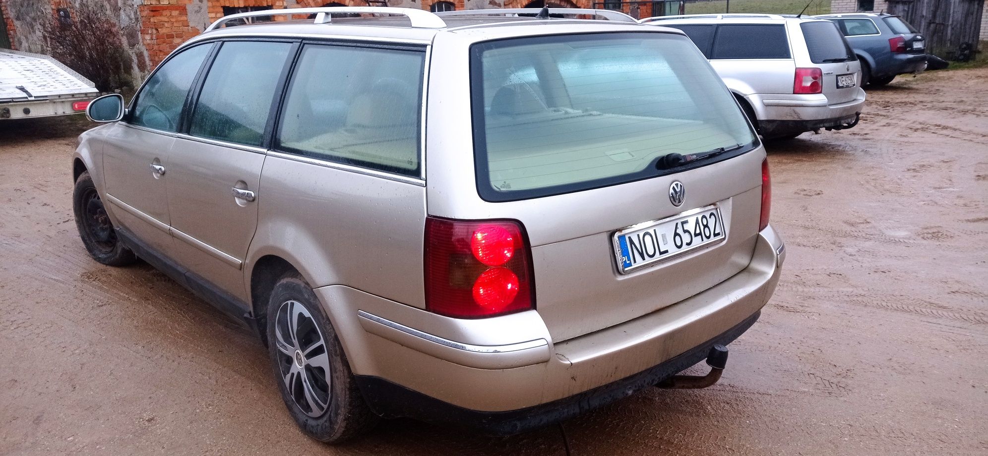 Passat B5 FL zderzak maska klapa