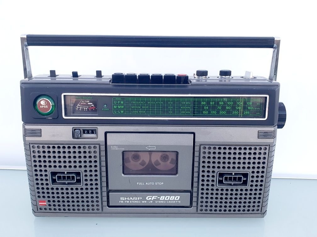 Radiomagnetofon Sharp GF 8080 vintage