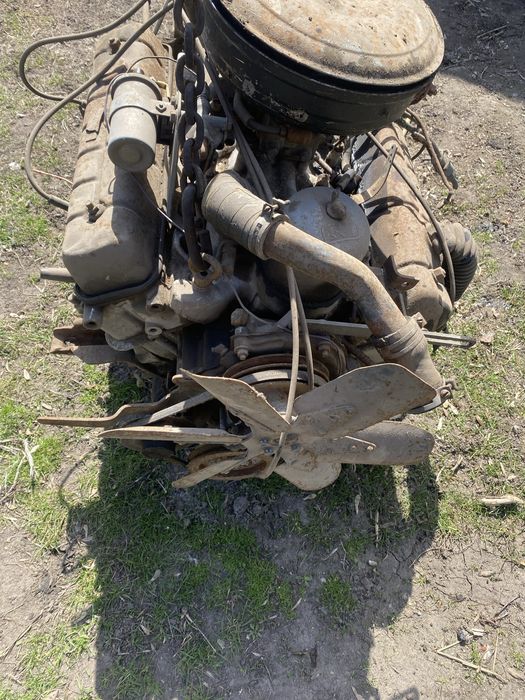 Мотор з коробкою газ-53