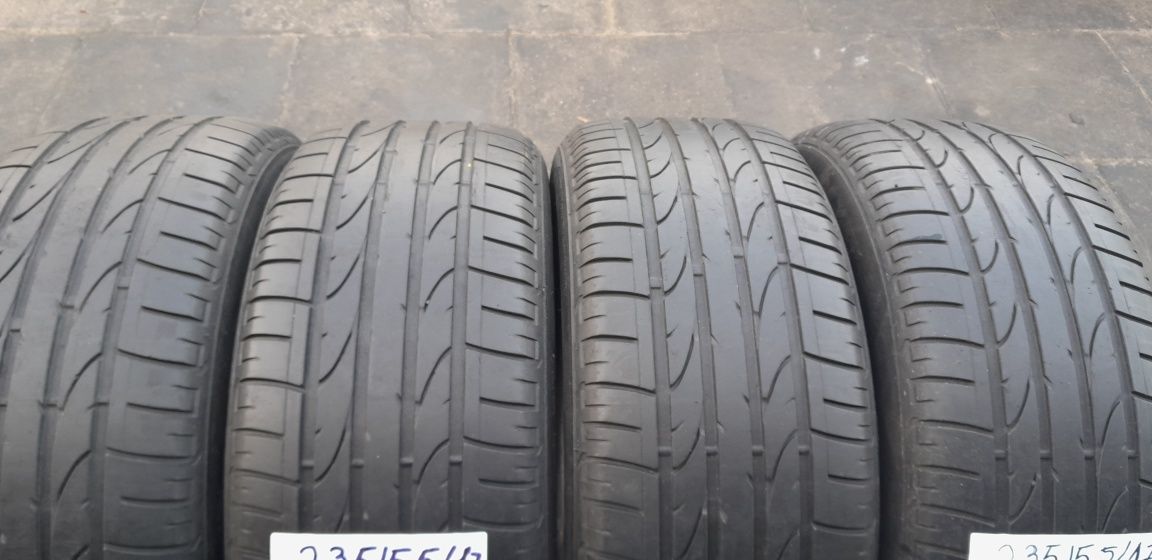 Opony Letnie 235÷55÷17÷.BRIDGESTONE.380 zł kpl-4 sztuki.Montaż.Wysłka.