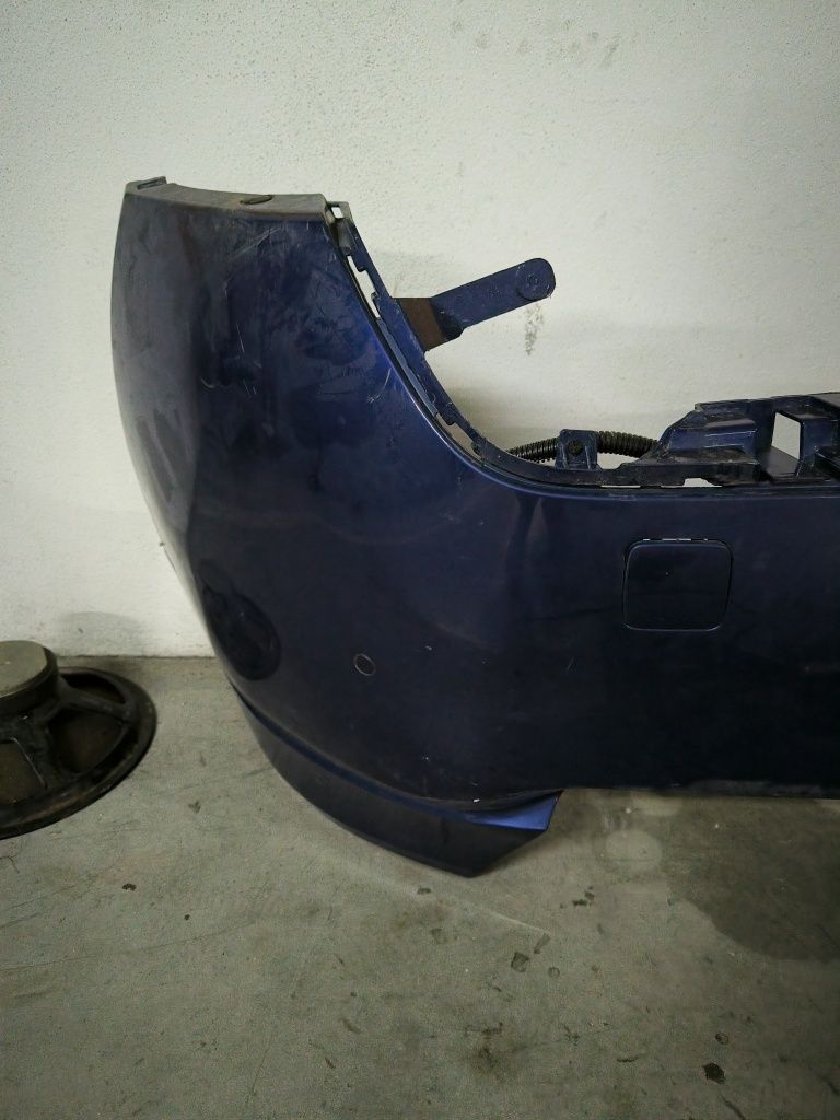 Para-choques traseiro Peugeot 308 azul com sensores