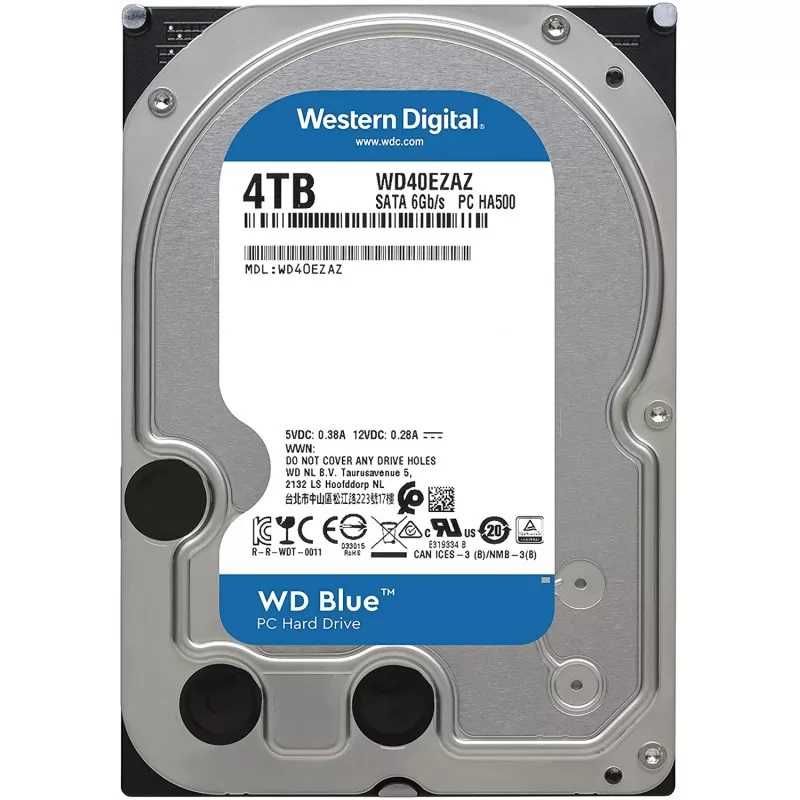 Жесткий диск 4TB WD40EZAZ WD Blue 3.5" Sata III