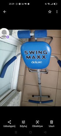 Ławeczka do ćwiczeń brzuszków Swing Max Delux