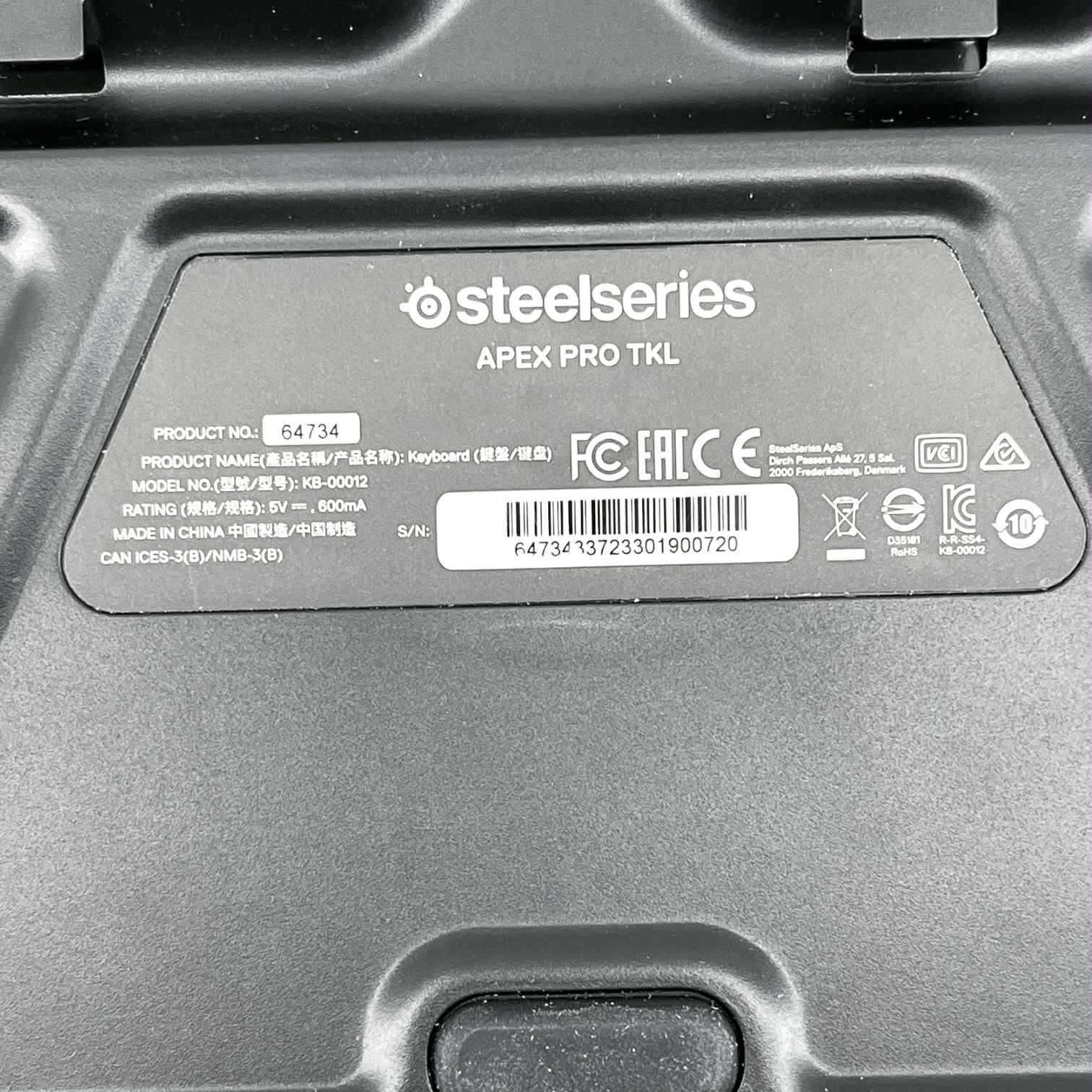 Klawiatura SteelSeries Apex PRO TKL OmniPoint (64734)