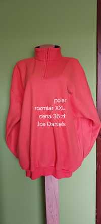 Pomarańczowa bluza polarowa ze stójką Joe Daniels rozm.XXL