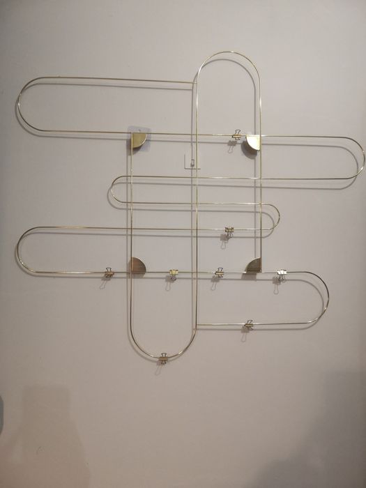 Złota tablica  Organizer ścienny na zdjęcia, notatki Ikea