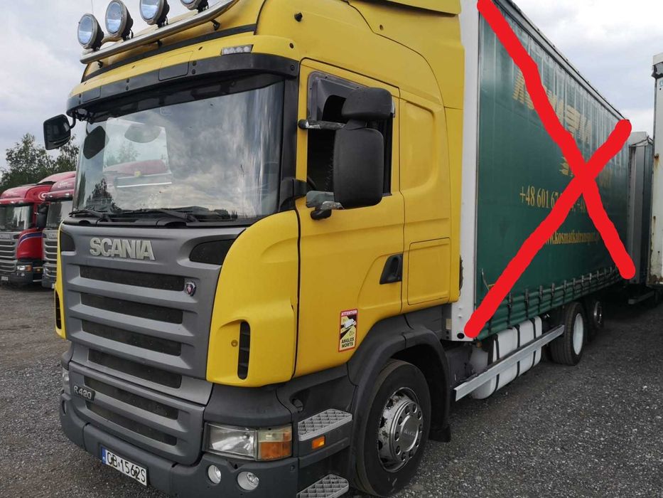 Samochód ciężarowy Scania euro 5 6x2