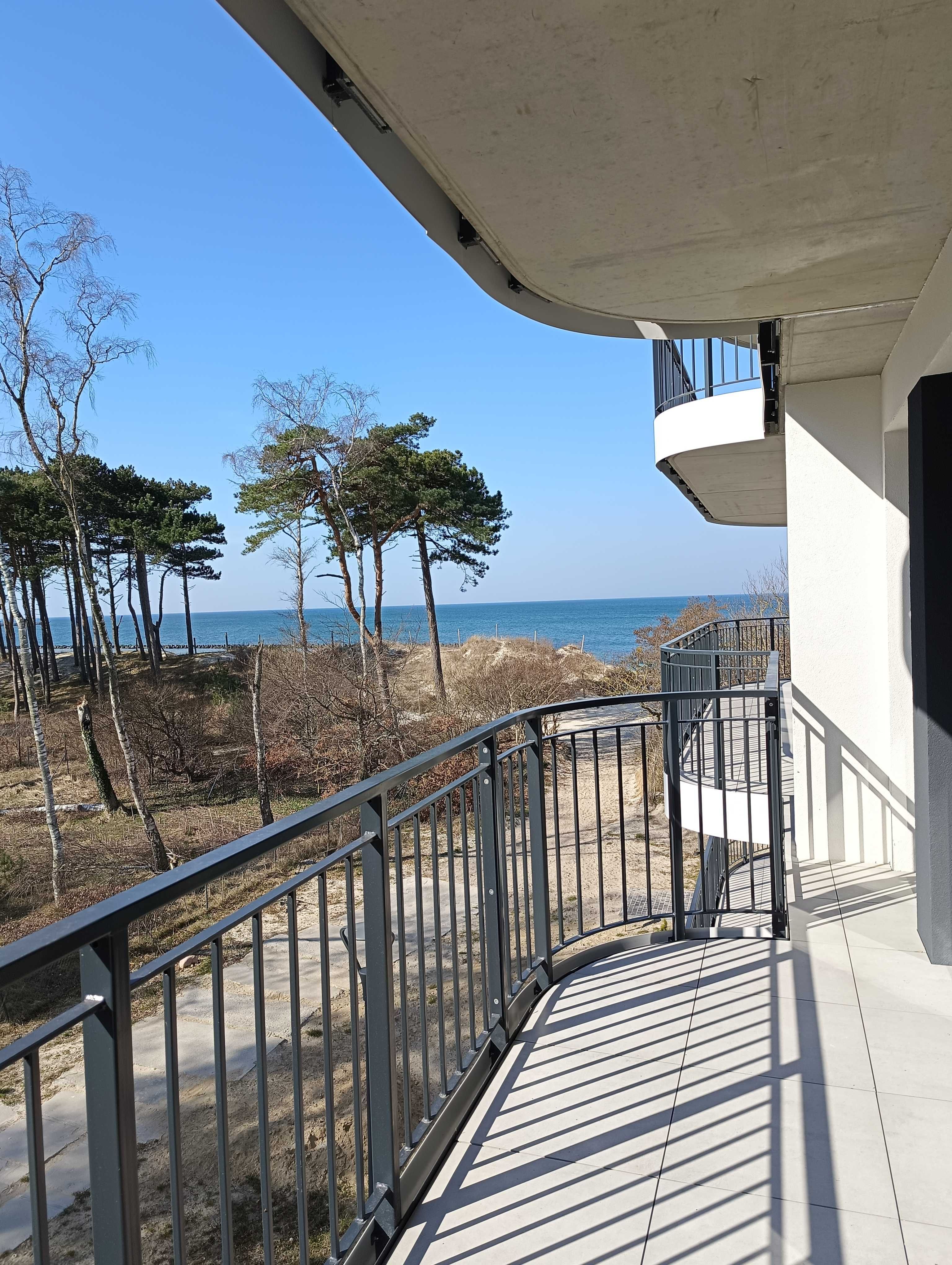 Apartament Darłówko przy samej plaży z widokiem na morze 4 osoby