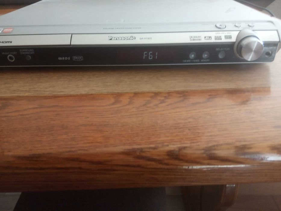 Amplituner odtwarzacz DWD 5.1 Panasonic SA-HT855+Pilot