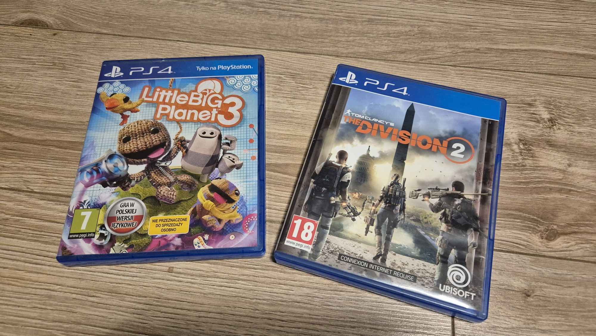 Little big planet 3, The division 2 ps4