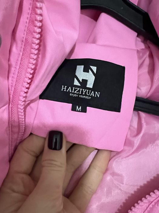 Жіноча рожева жилетка тепла