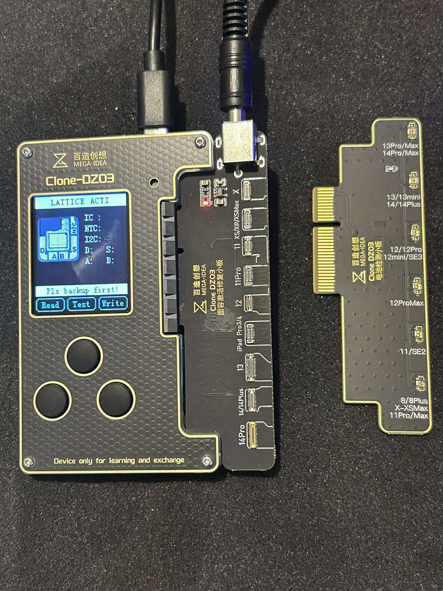 Programator FACE ID iPhone - CLONE-DZ03 2in1 Qianli Megia-Idea