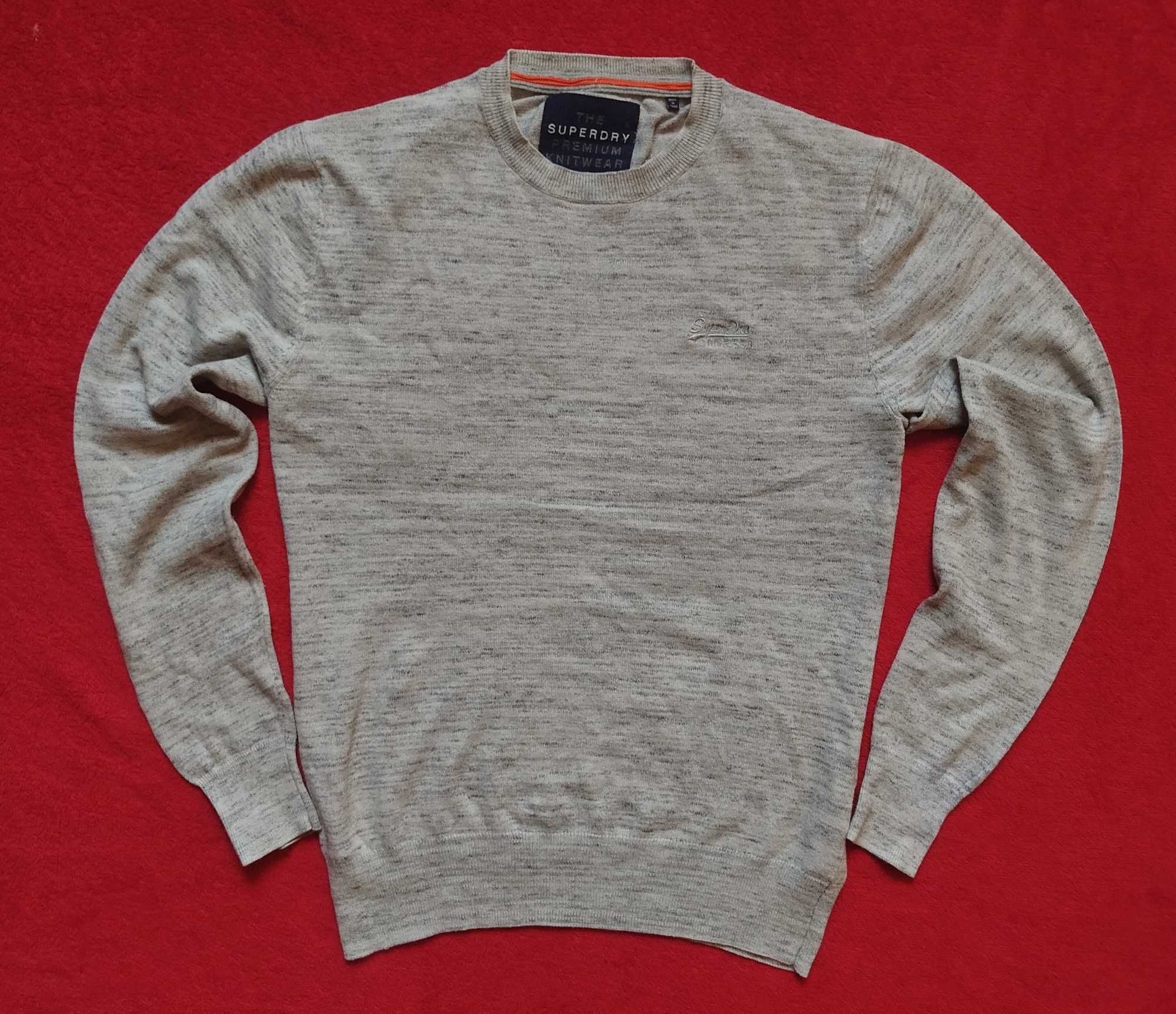 Superdry świetny markowy sweter rozmiar M/L