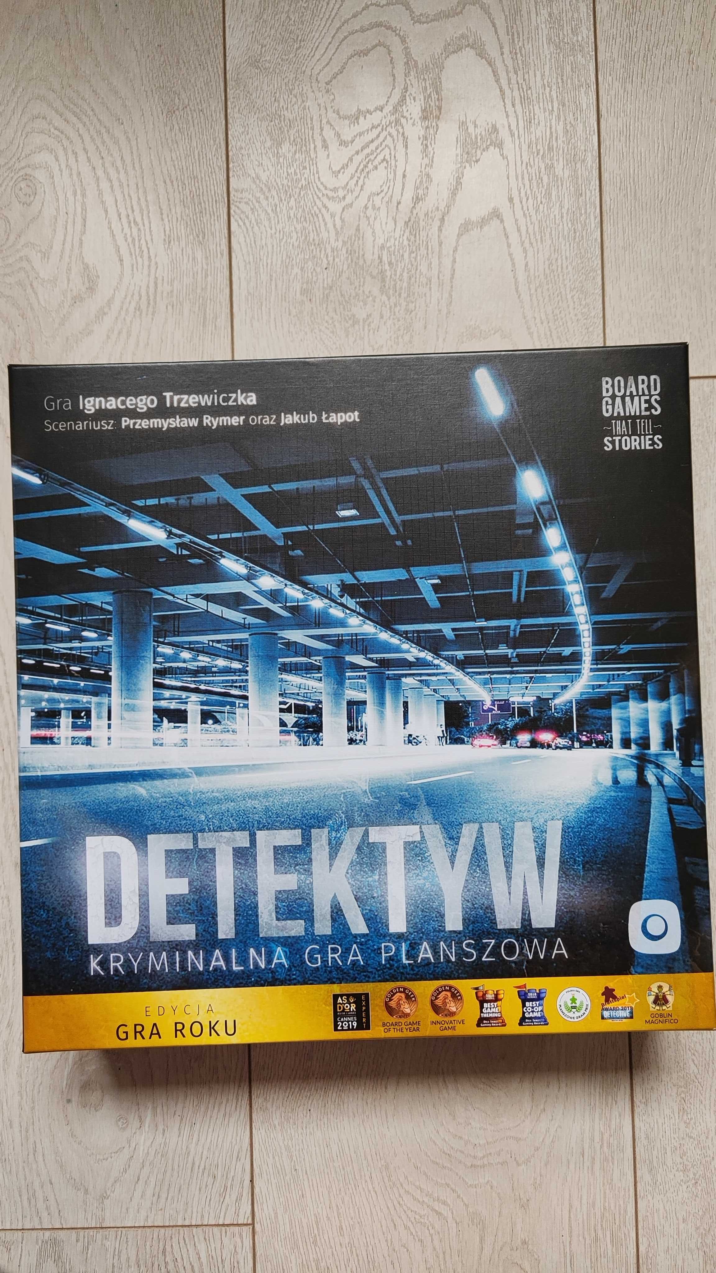 Detektyw kryminalna gra planszowa