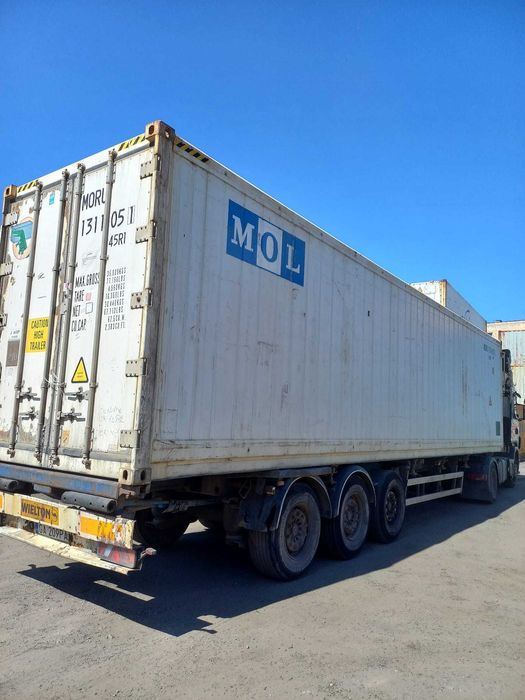 Kontener mroźniczy chłodnia na wynajem 23 europalety 40'HCRF do -25*C