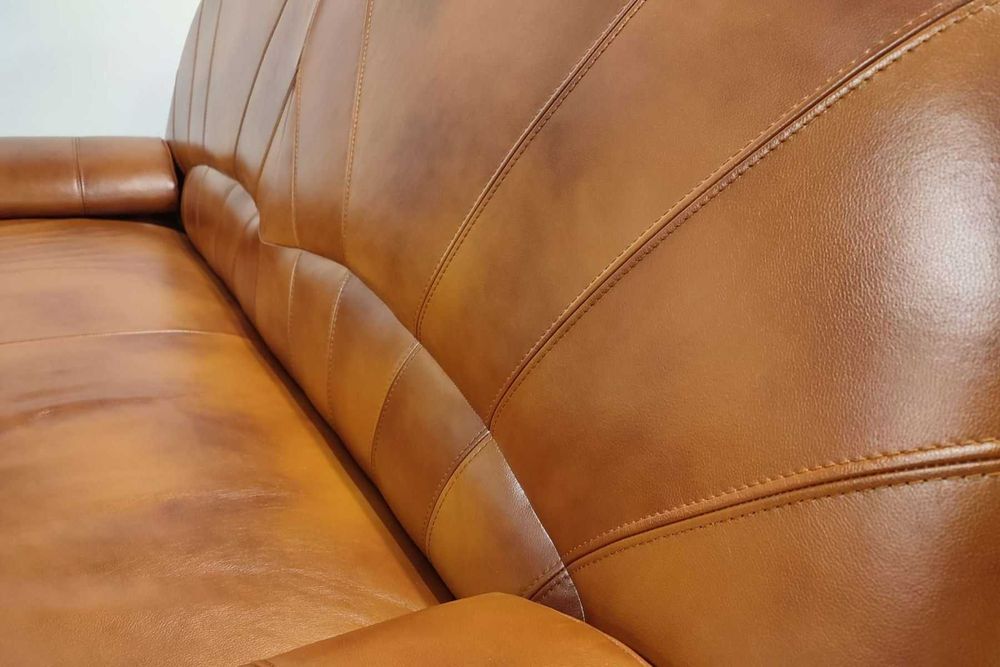 Zestaw wypoczynkowy GALA skóra 100% naturalna - dostępny OD RĘKI!