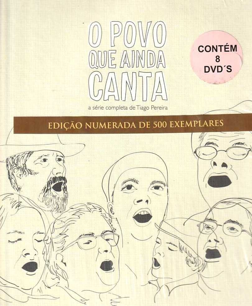 O povo que ainda canta – Com 8 DVD's-Tiago Pereira-Tradisom