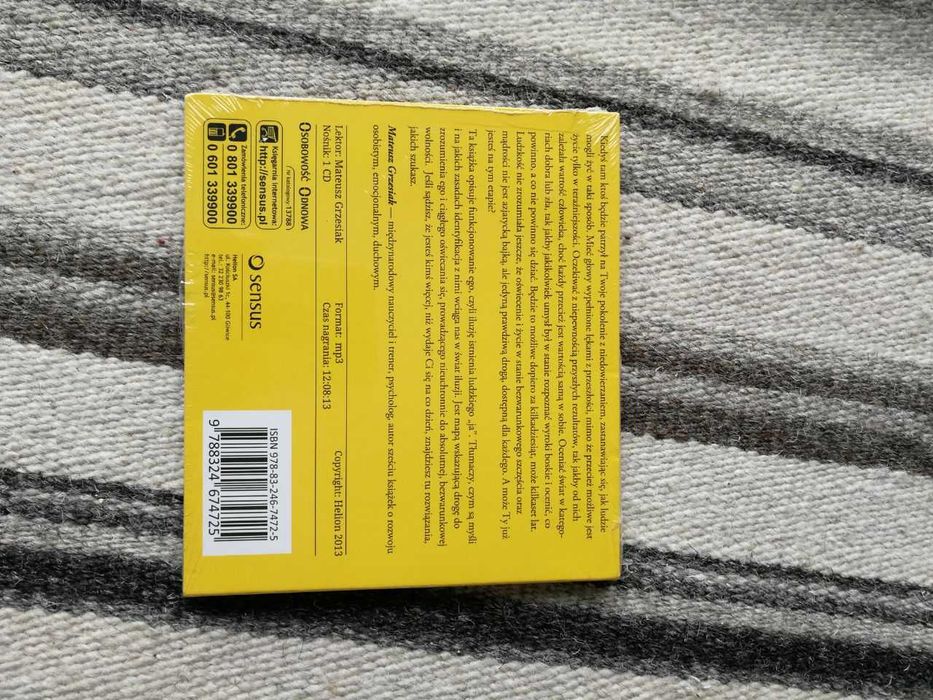 Egorcyzmy Mateusz Grzesiak audiobook nowy zafoliowany Ego-rcyzmy