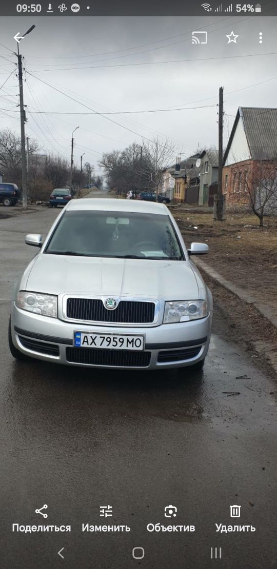 Skoda superb 2006 1.8t газ