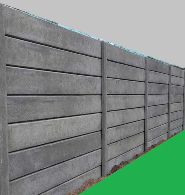 Ogrodzenia Betonowe , wzór dwustronny , Garaże ,Wiaty do 3,5m 4m