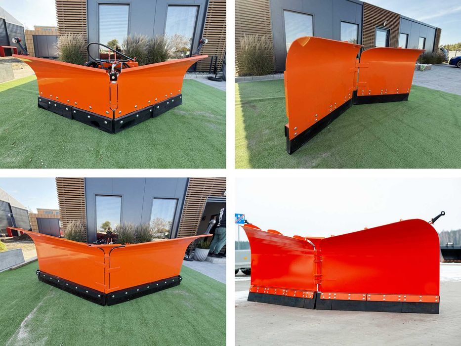 Pług do śniegu składany - RÓŻNE RODZAJE - tur tuz euroramka ładowacz