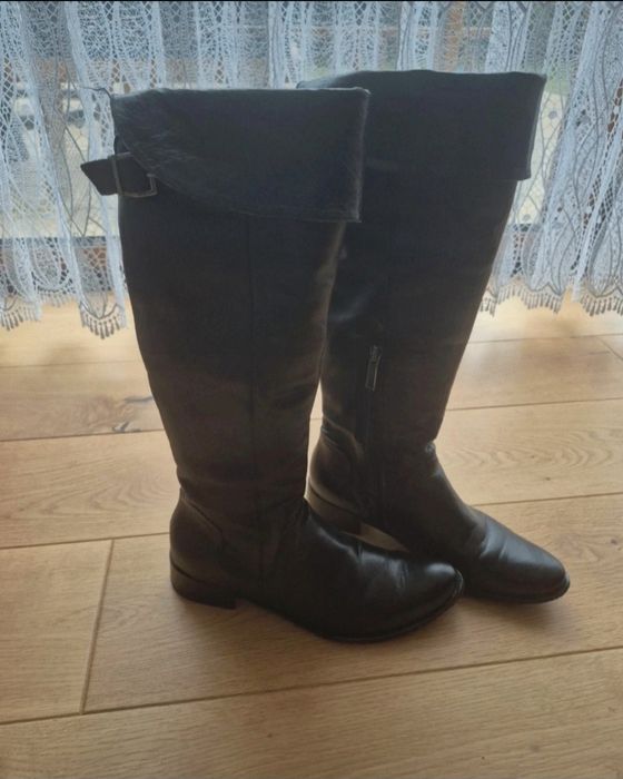 Kozaki Intetshue r. 38 skóra