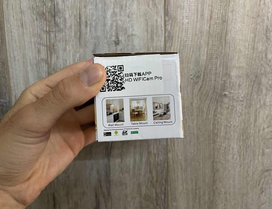 Вай фай мини небольшая камера видео відео регистратор WiFi