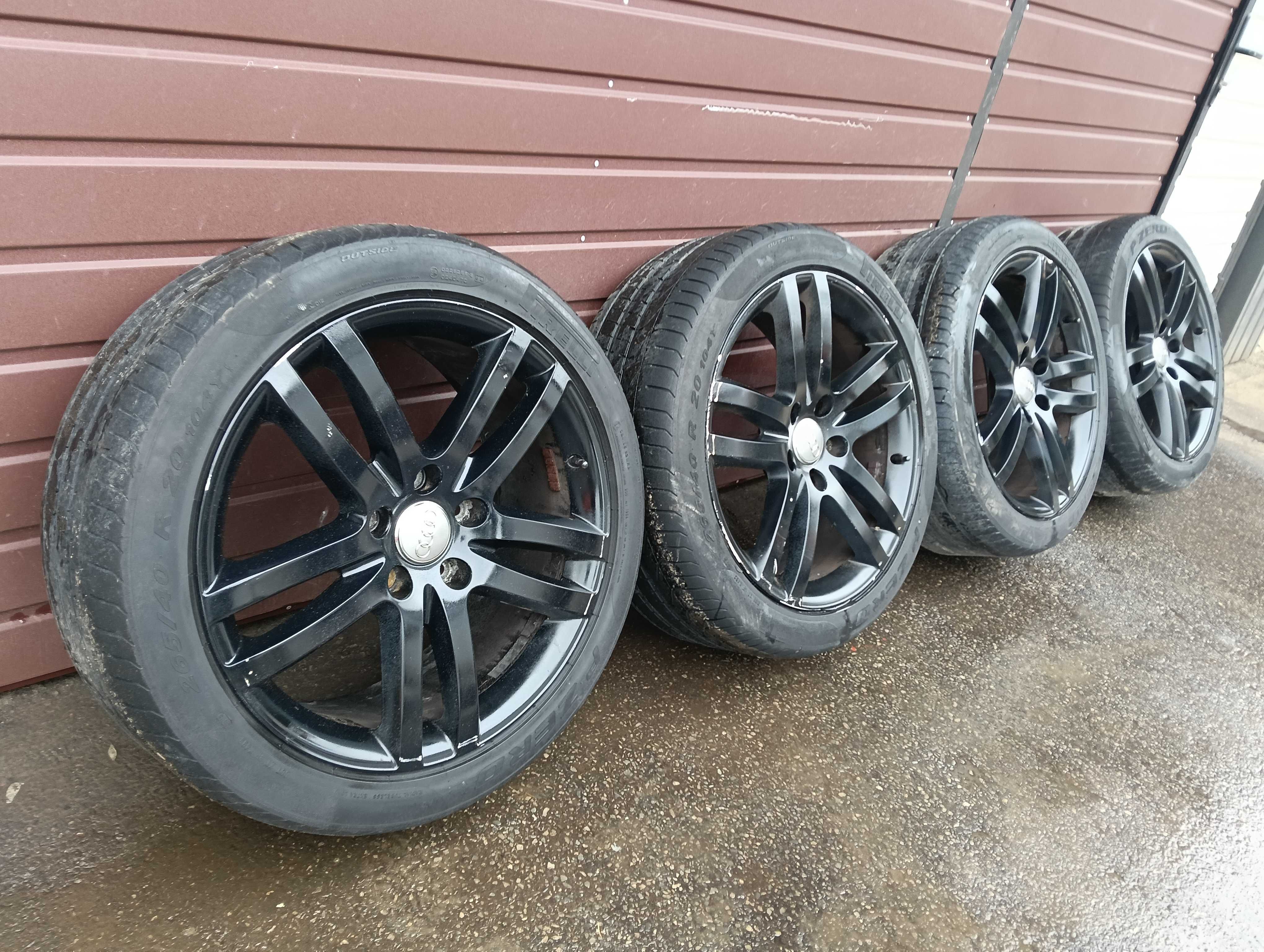 Alufelgi 20 Cali Audi Q7 5x130 Tuareg Porsche Cayene Opony KPL  WYSYŁK