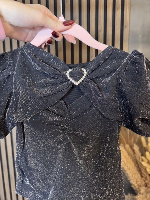Nowe błyszczące body zara 122