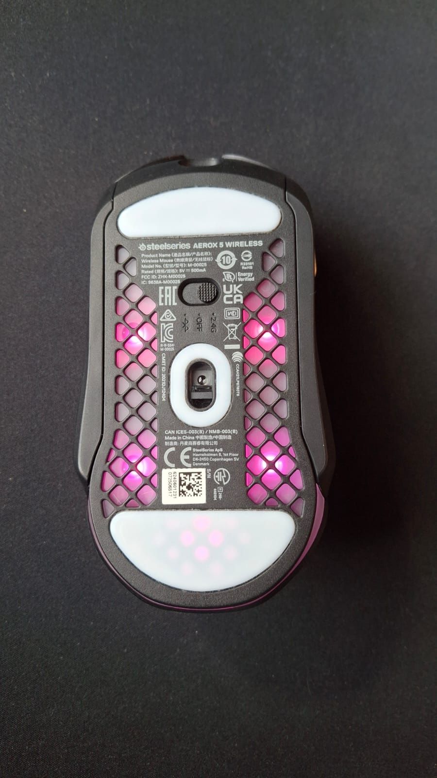 Mysz SteelSeries Aerox 5 Wireless - na gwarancji