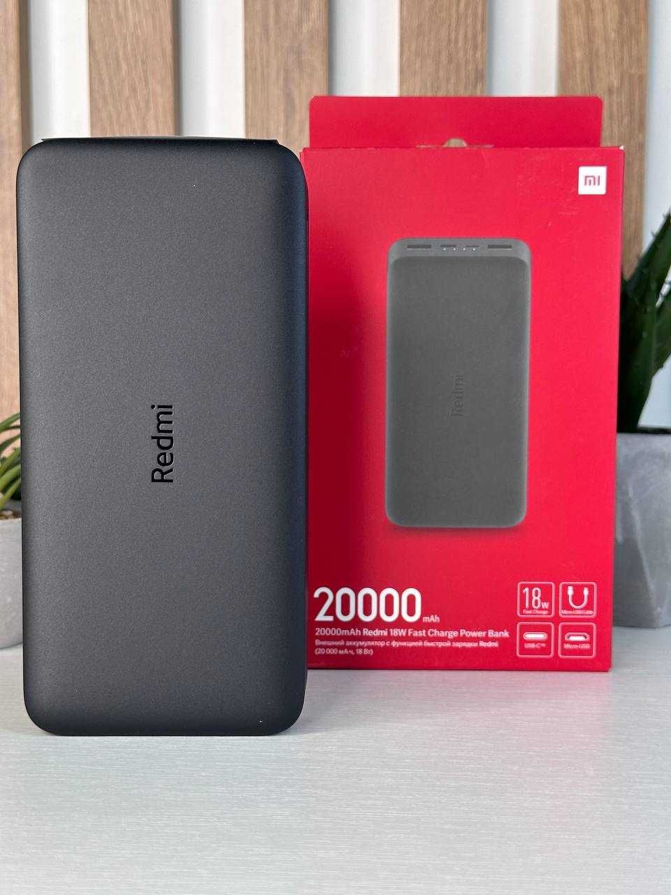 Power Bank Xiaomi Redmi 20000mAh 18W Fast Charge (VXN4304GL) Купити