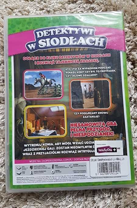 Detektywi w Siodłach gra PC komputerowa dla dzieci Zaopiekuj się Mną