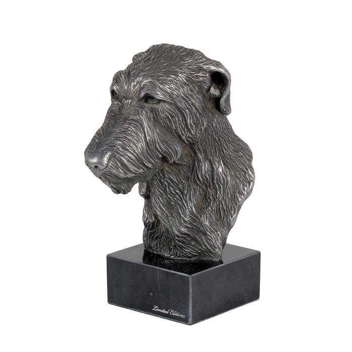 Chart szkocki figurki srebrne na kamieniu Art-Dog