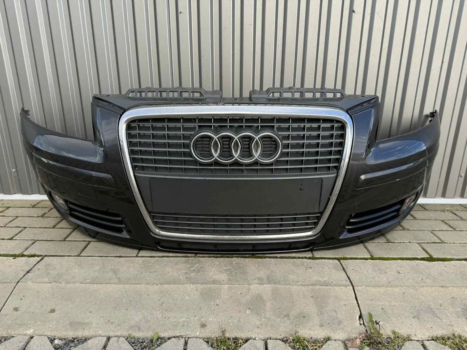 Audi A3 8P Zderzak Przód Przedni Kompletny Duży Grill LZ7L 05-08