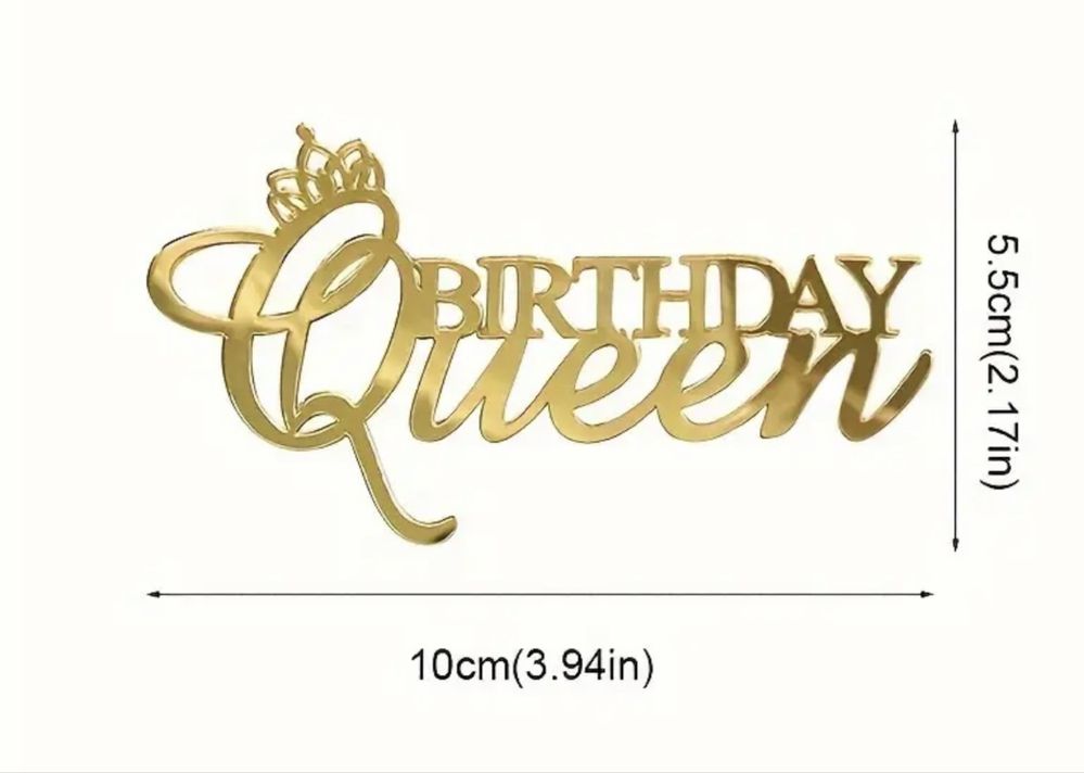Топер на торт, прикраса з днем рождения, народження, happy birthday