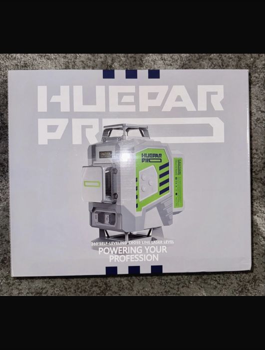 Nivel Laser 360 Graus Huepar Pro - Novo
