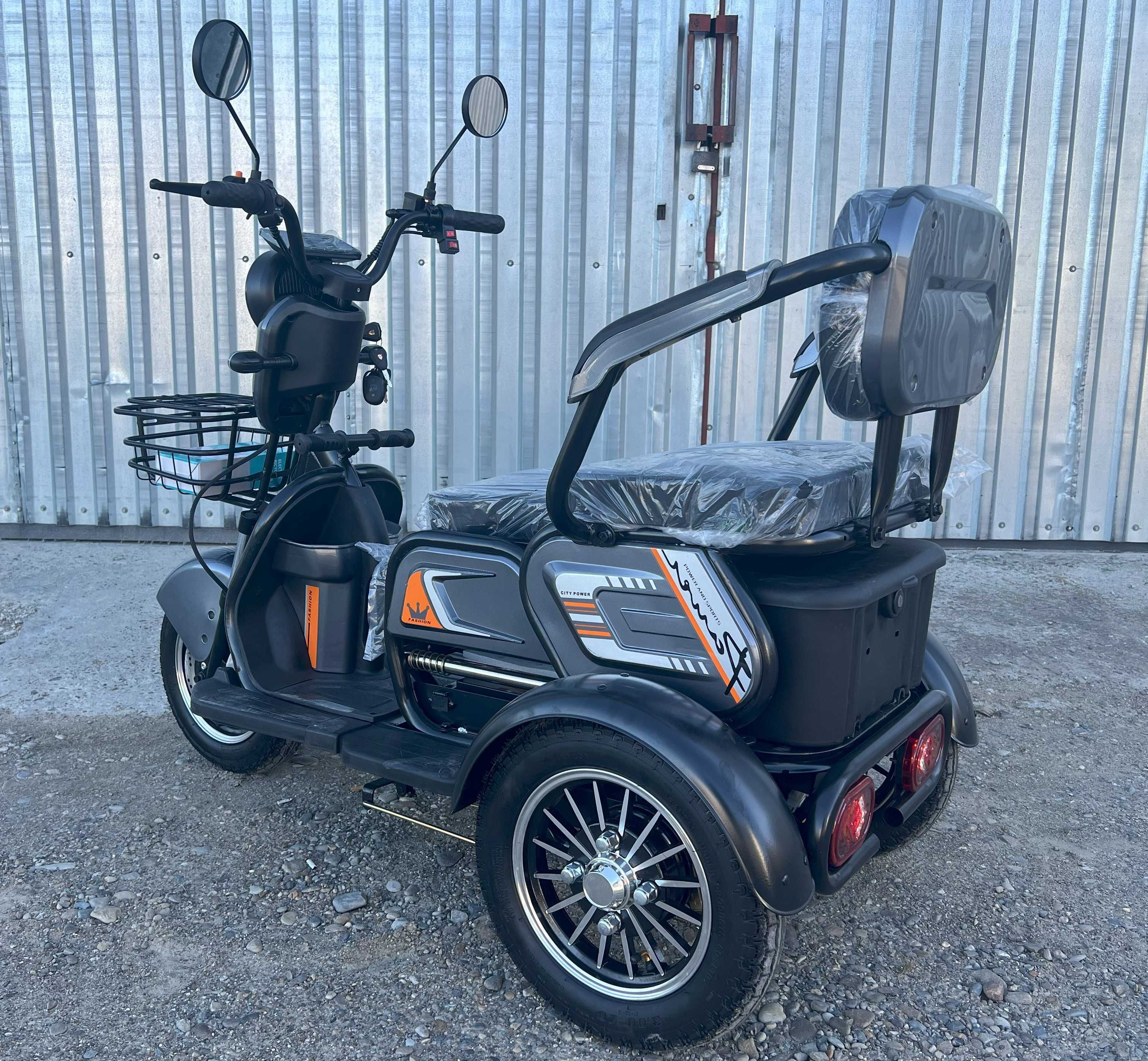 Електричний трицикл Forsage Moto Х3 1000W (60V25A)