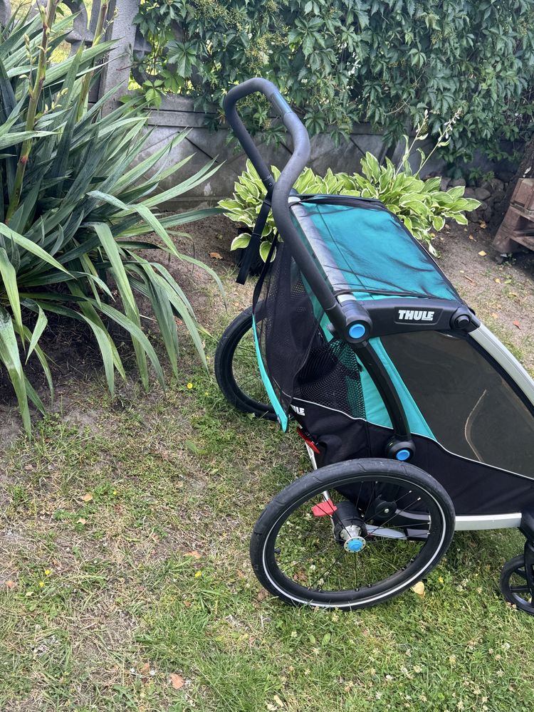 Przyczepka do roweru THULE chariot 2 - dwuosobowa