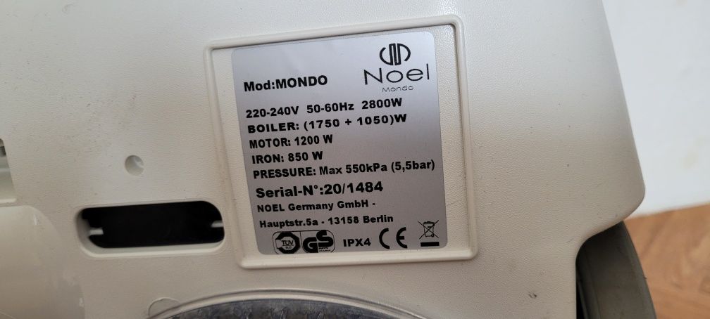 Noel Mondo system czyszczenia odkurzacza parowego