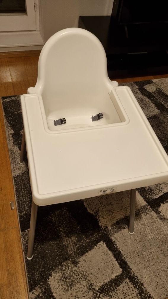 Ikea krzesełko dla dziecka do karmienia wraz z tacką IKEA antilop
