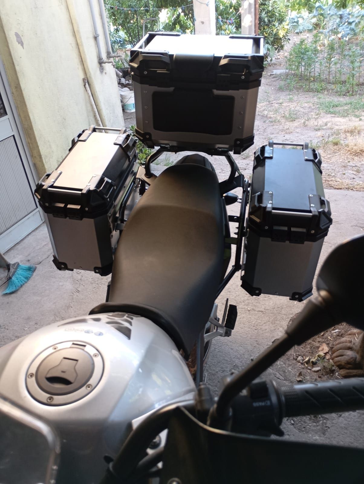 (NOVO) Malas Laterais + Top Case Alumínio Honda CB 500X