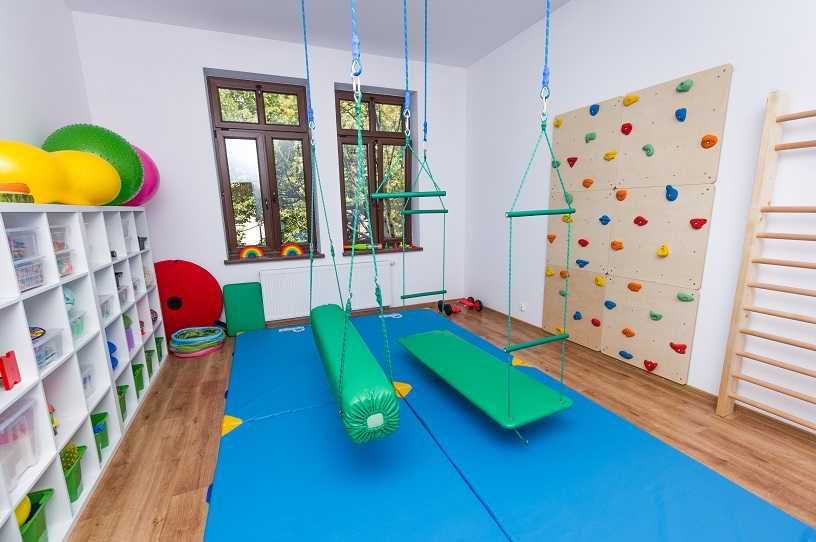 Ścianka wspinaczkowa dla dzieci domowa 225x75 + 15 kamieni chwyty