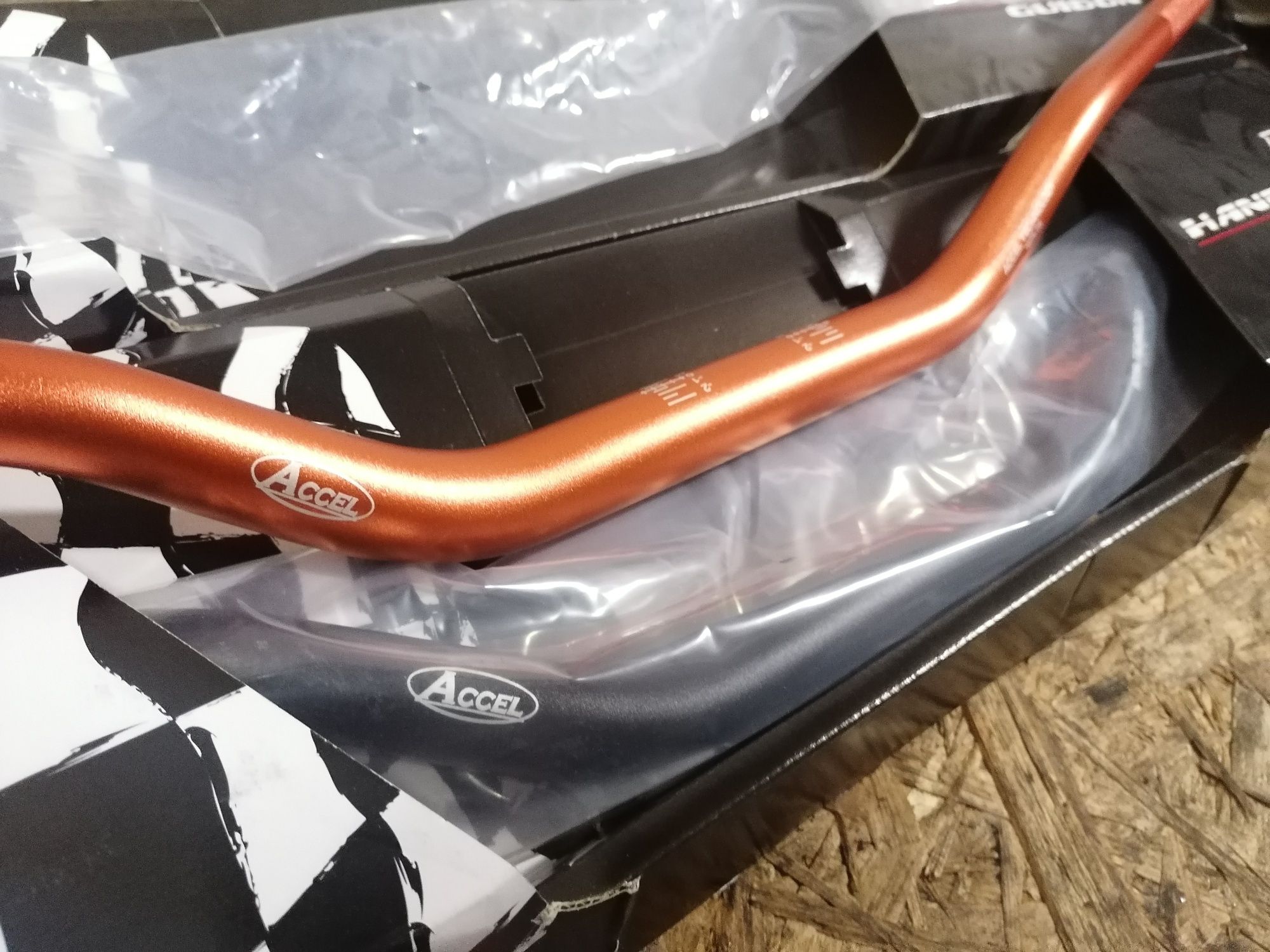 Kierownice ACCEL Fatbar 28,6mm mocna ktm exc beta rr te fe Drz RMZ