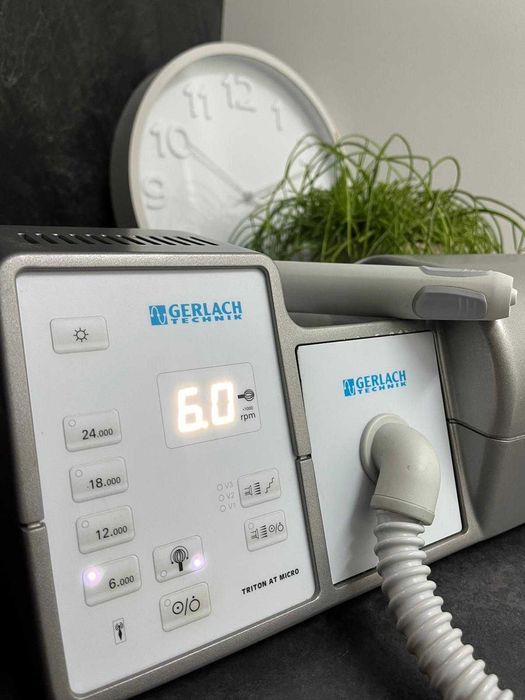 AKTUALNE Frezarka podologiczna z pochłaniaczem Gerlach Triton AT Micro